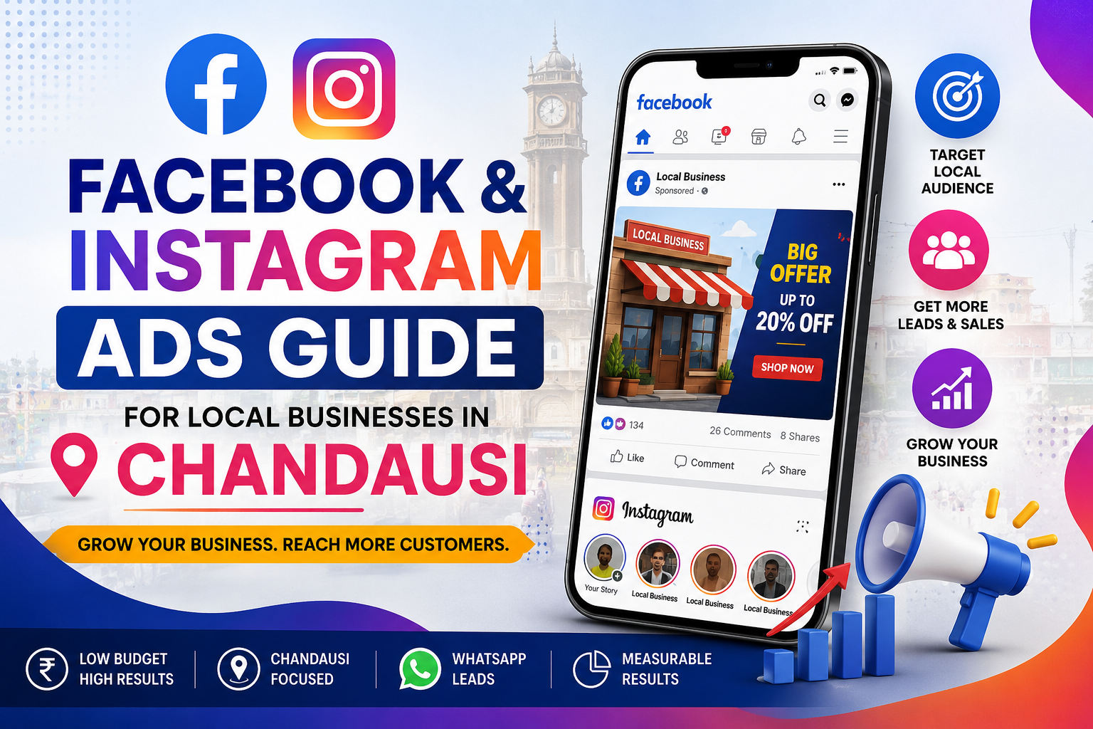 Facebook and Instagram Ads in Chandausi