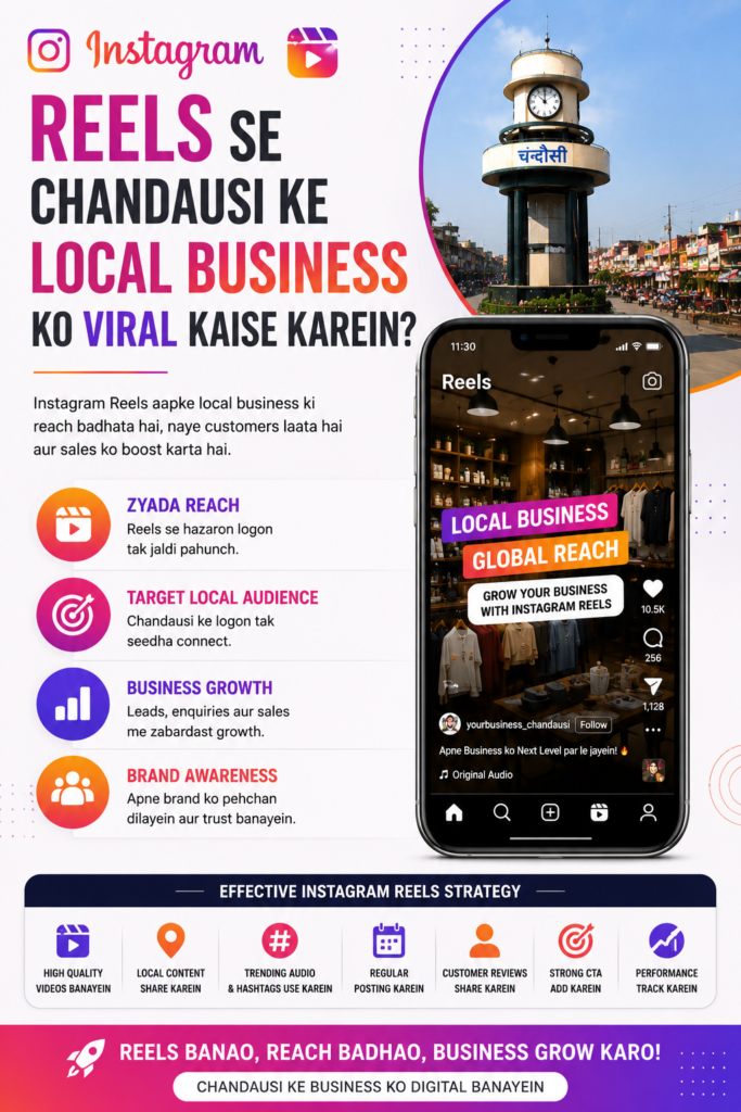 Instagram Reels Chandausi Business Marketing