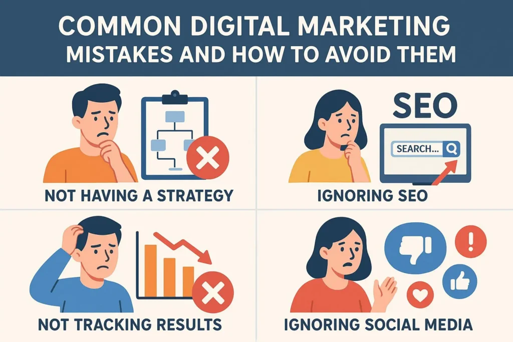 Common Digital Marketing Mistakes