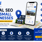 Local SEO for Small Businesses by Inka Growth featuring Google Business Profile optimization, local keyword research, Google Maps SEO, review management, and local business growth strategies.